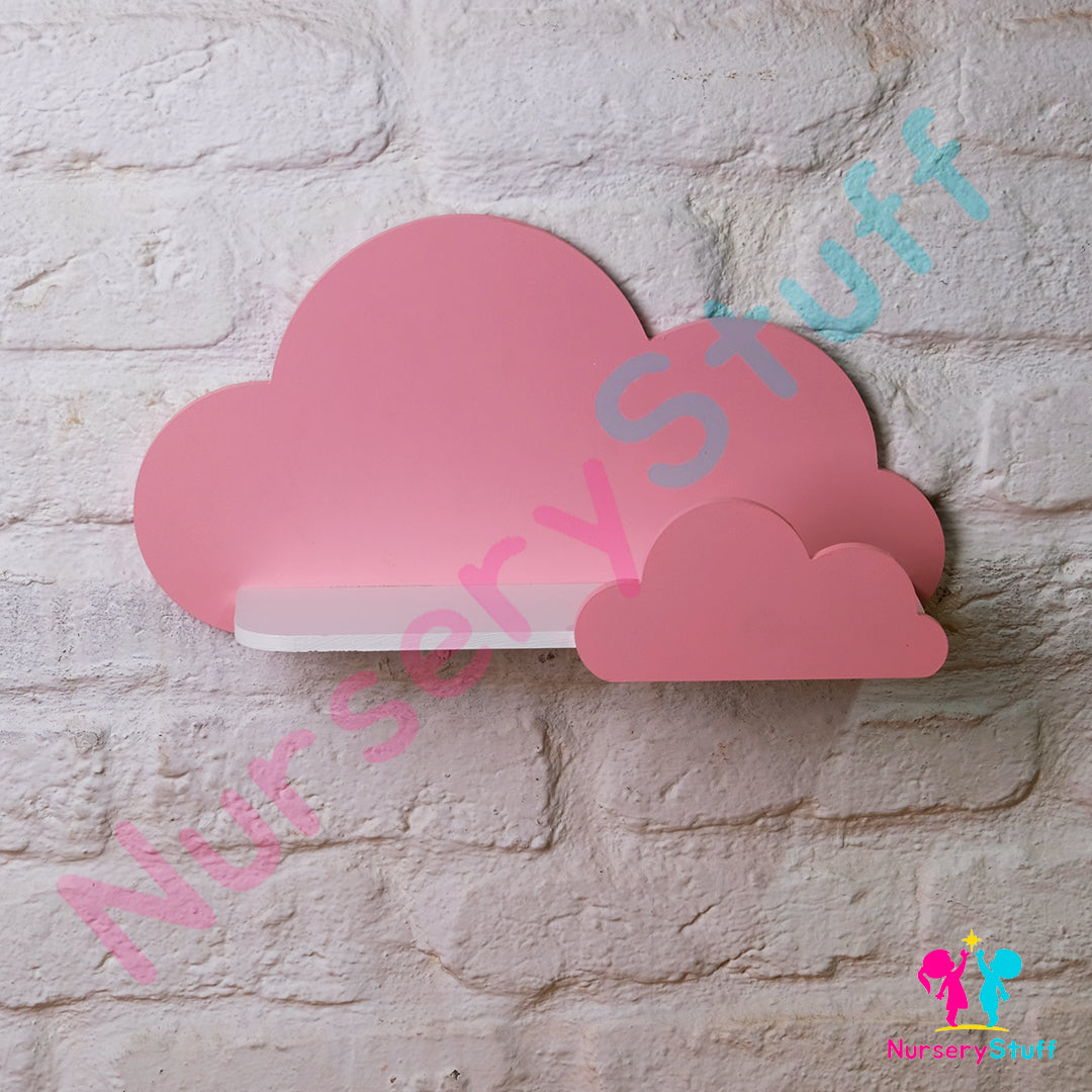 CLOUD Wall Shelf, Nursery Floating Shelf