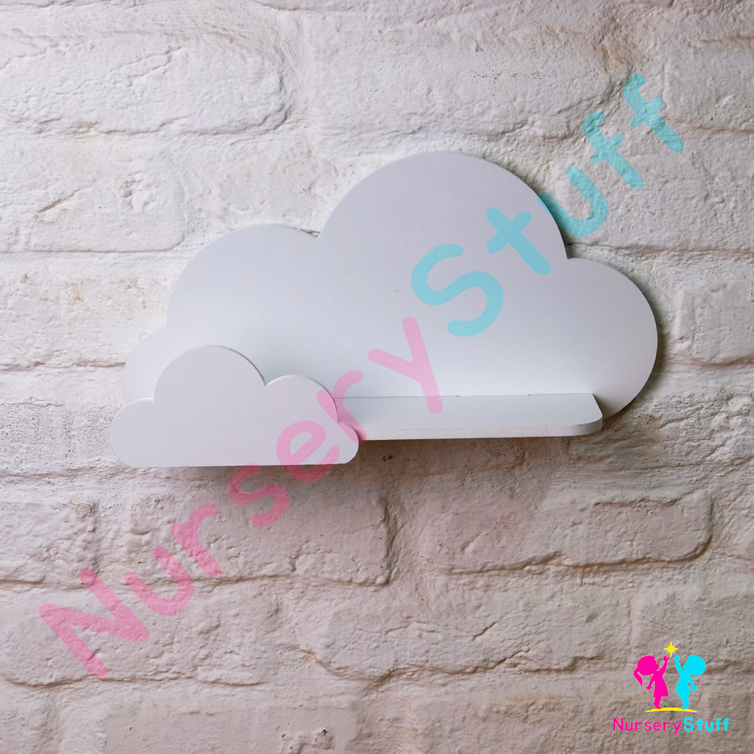 CLOUD Wall Shelf, Nursery Floating Shelf