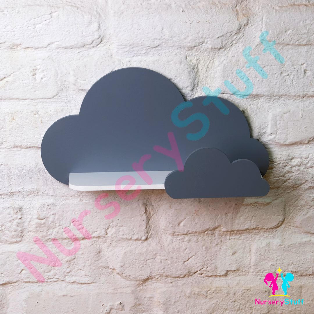 CLOUD Wall Shelf, Nursery Floating Shelf