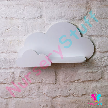Set Of 2 CLOUD Wall Shelf, Nursery Wall Shelf