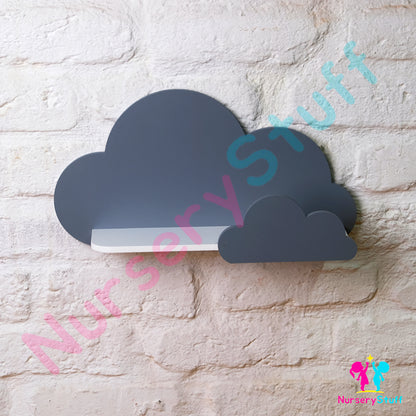 Set Of 2 CLOUD Wall Shelf, Nursery Wall Shelf